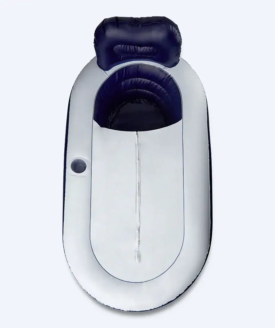 Watery aufblasbare Badewanne - Seal Real - blau von oben
