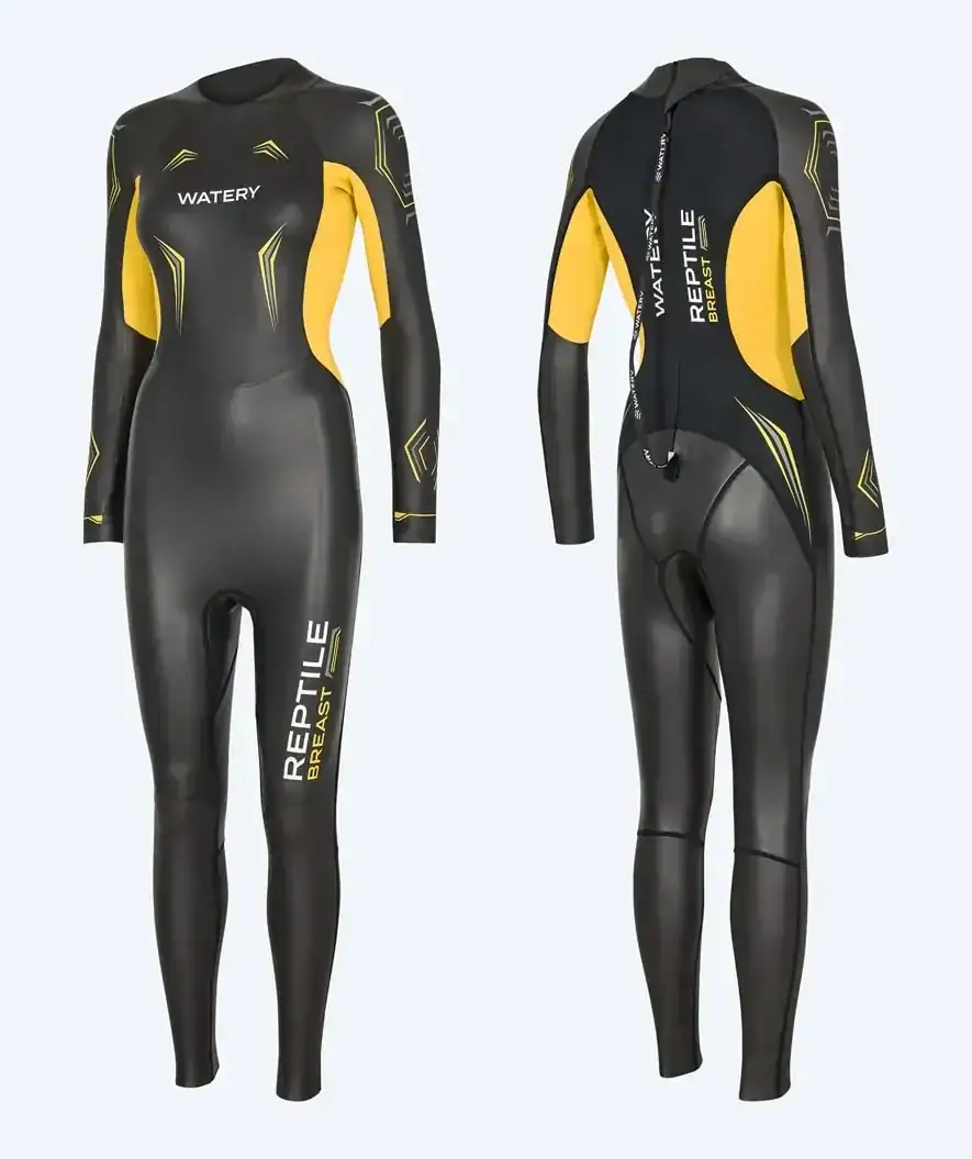 WateryReptileBreastWomen-Yellow f&uuml;r Damen