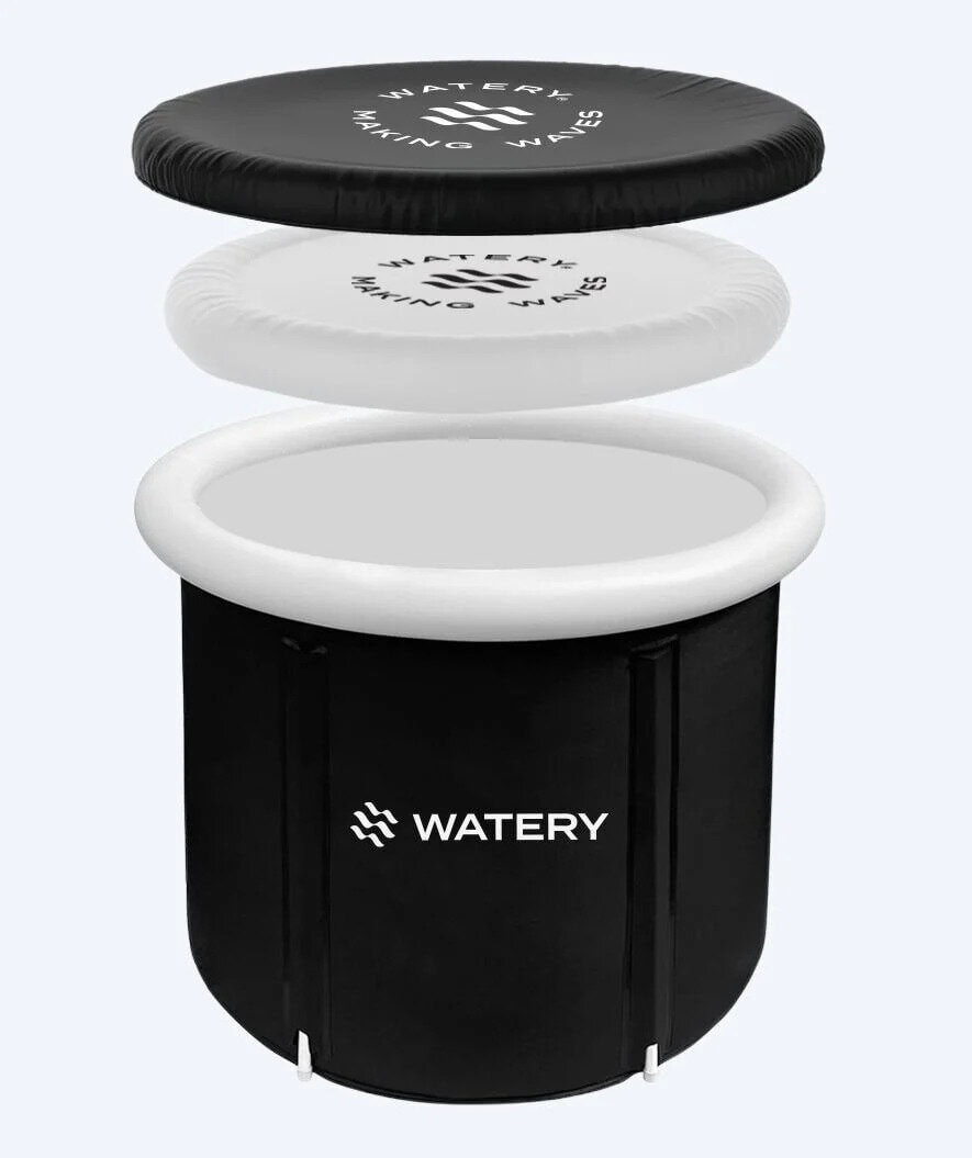 Produktbild von Watery aufblasbarem Eisbad - Hero - Schwarz